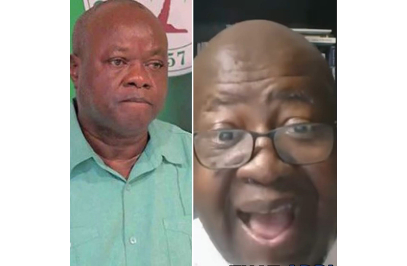 People's National Congress/Reform (PNC/R) Leader, Aubrey Norton and Working People’s Alliance (WPA), Co-Leader, Dr. David Hinds