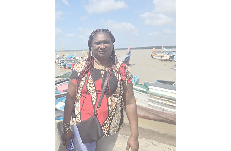 Banmattie Vanbrook, fisher, vendor and processor