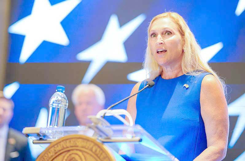 US Ambassador to Guyana, Nicole Theriot