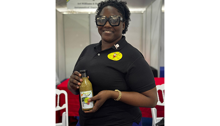 Verlyn Garrett, founder and owner of Nandi’s Manufacturing Enterprise (Samuel Maughn photo)