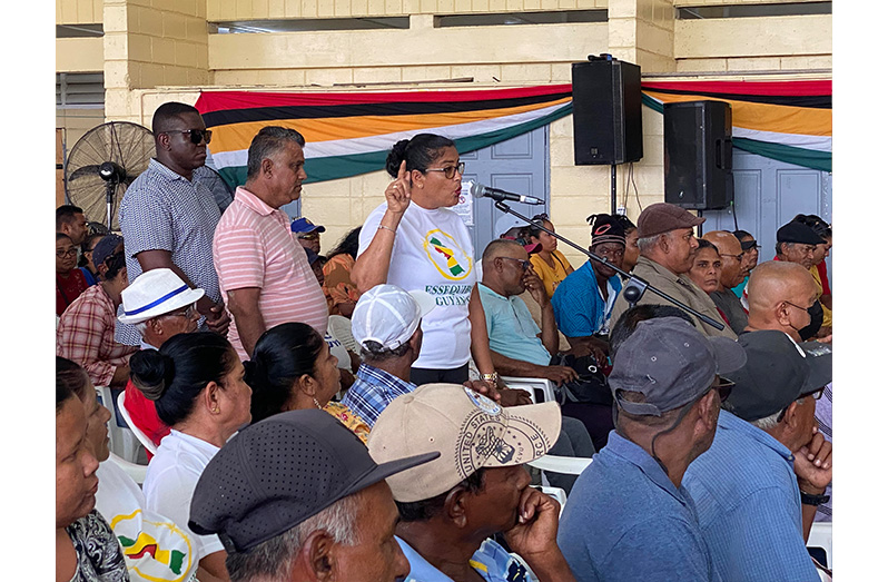 Scores of rice farmers, cash crop growers, and fisherfolk have endorsed President Irfaan Ali for a second term
