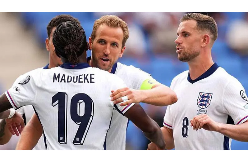 Harry Kane's goal for England was his 450th senior career goal in all competitions for club and country.