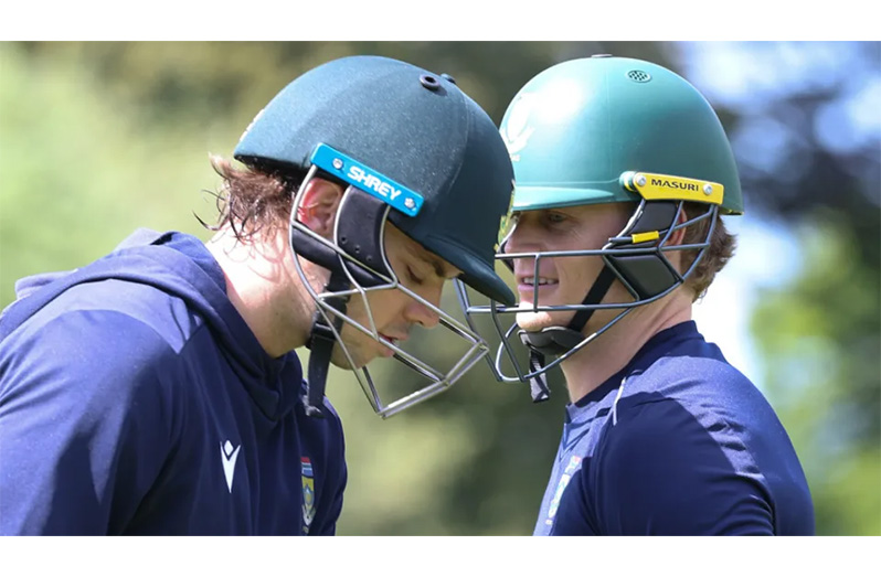 Mark Boucher picked Tristan Stubbs and Ryan Rickelton as batters to watch out for•ICC/Getty Images)