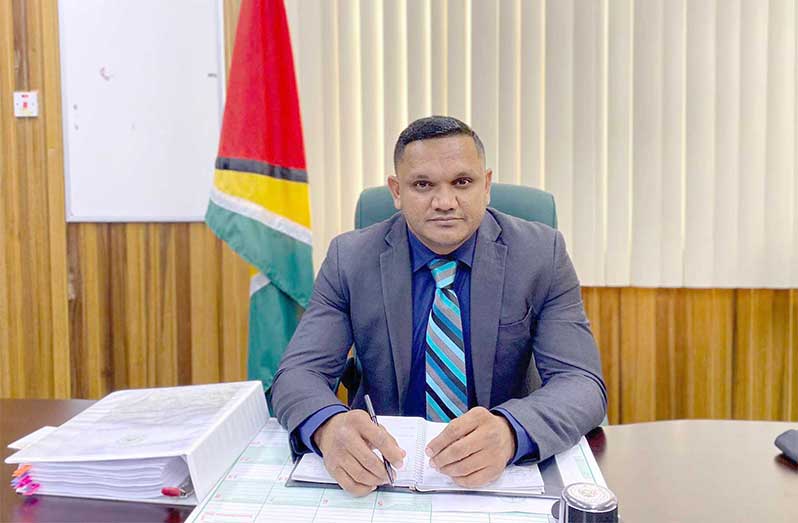 Minister of Natural Resources, Vickram Bharrat