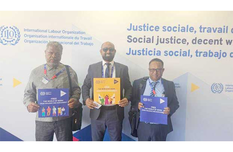 GAWU’s President represents Guyanese workers at 113th International Labour Conference in Geneva