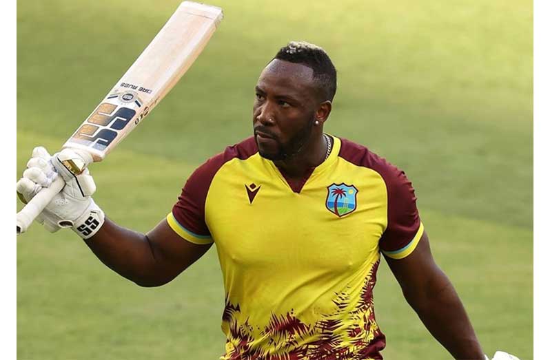 West Indies all-rounder Andre Russell