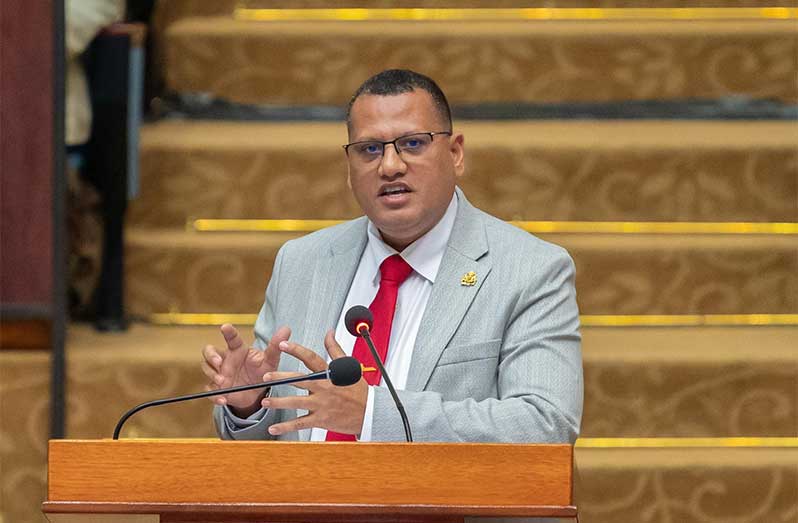 Minister of Housing and Water Collin Croal