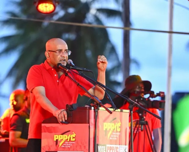 Vice President, Dr Bharrat Jagdeo,