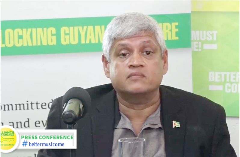 Former Junior Minister under the APNU+AFC, Jaipaul Sharma