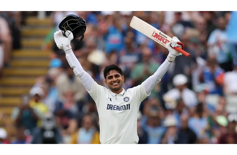 Shubman Gill scored yet another century • (Getty Images)