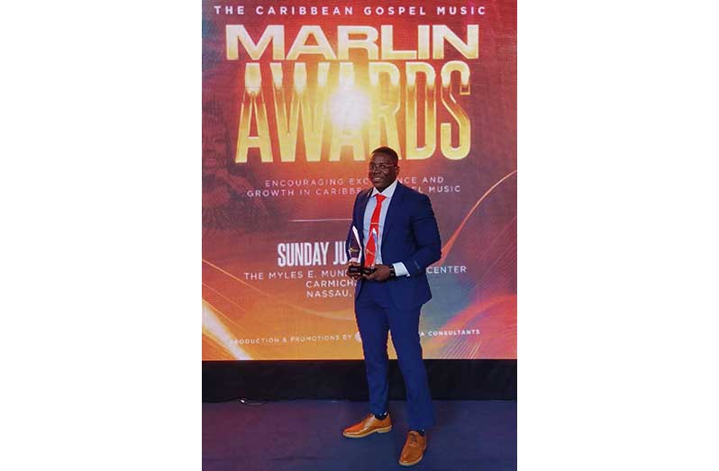 GPF officer, Timothy Roberts, wins two Caribbean gospel music awards