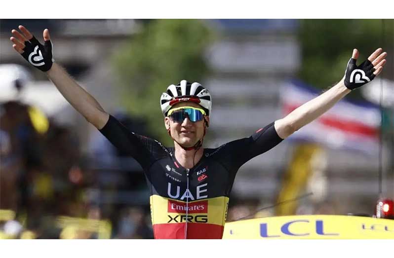 Tim Wellens completed a Grand Tour treble having also won stages at the Giro d'Italia (two) and Vuelta a Espana (two).