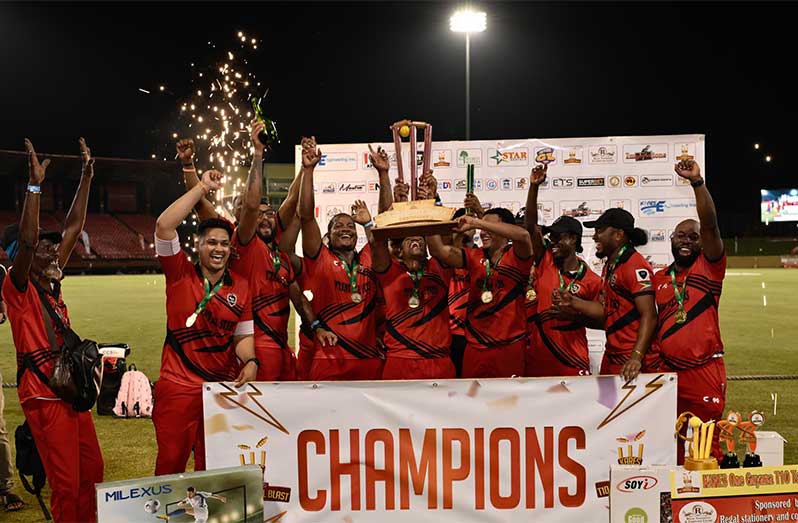Titans All-Stars celebrate as repeat champions