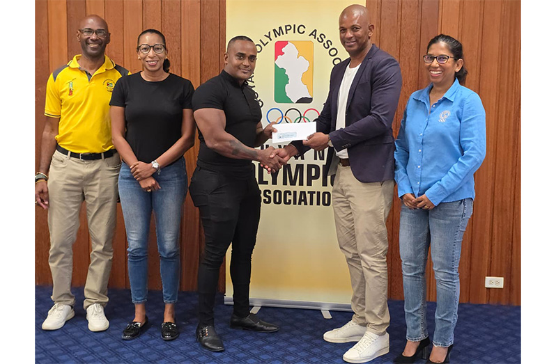 GOA powers Guyana CAC bodybuilding team with $1.1 million