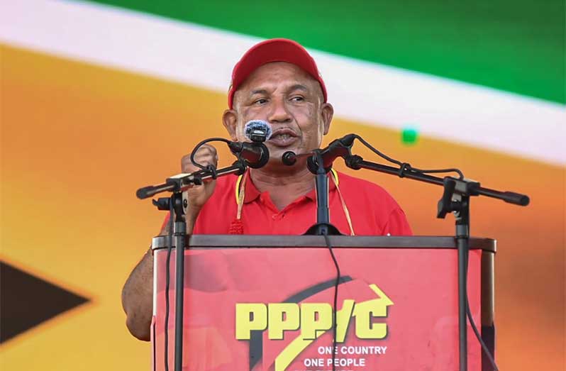 Amerindian leader, young engineer urges re-election of PPP/C