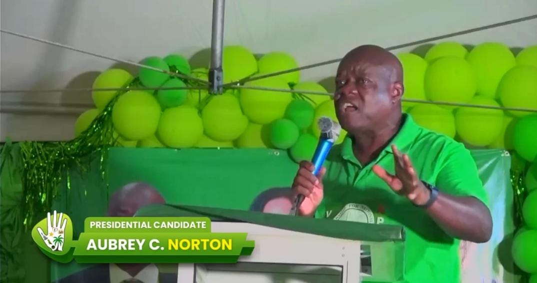 APNU presidential candidate Aubrey Norton
