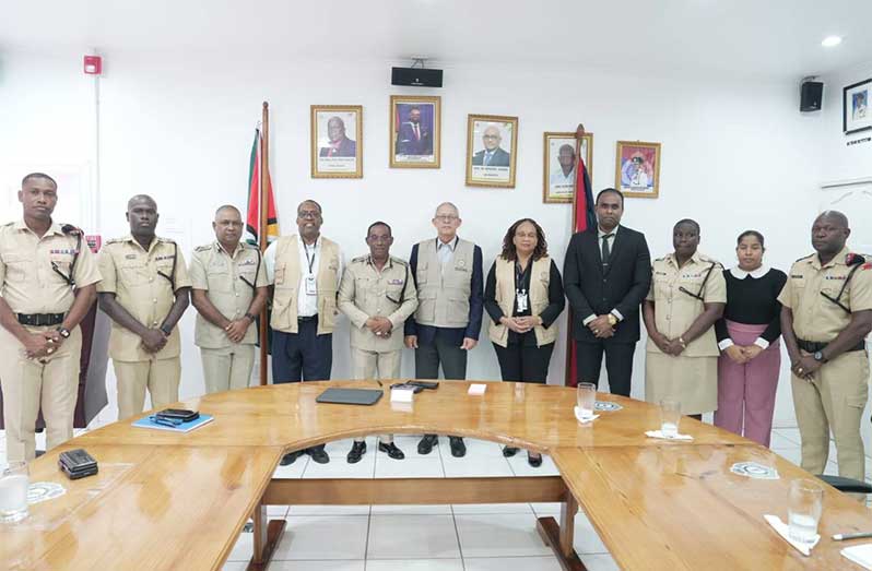 OAS election observers meet GPF top brass ahead of Sept. 1 polls
