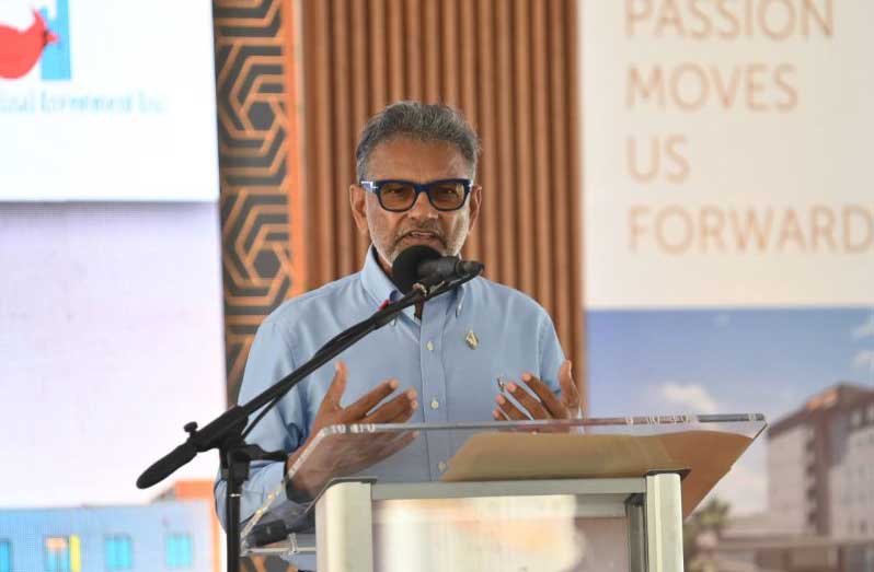 Roy Bassoo Snr., Managing Director of Bassoo Construction Company (Delano Williams photo)