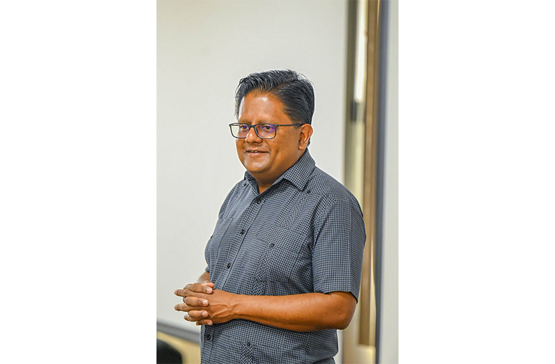 Senior Minister in the Office of the President with Responsibility for Finance and the Public Service, Dr. Ashni Singh