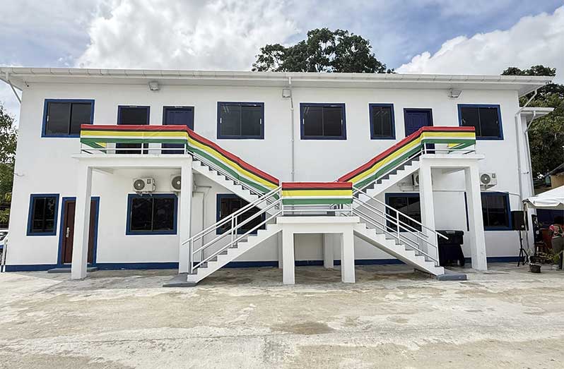 The newly constructed Timehri Police Station