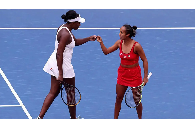 Venus Williams last won a doubles title in 2016 at Wimbledon, when she partnered her sister Serena