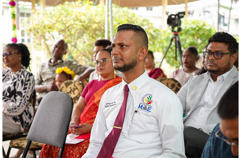 Dr. Ritesh Tularam, DCEO- Technical at the Ministry of Education