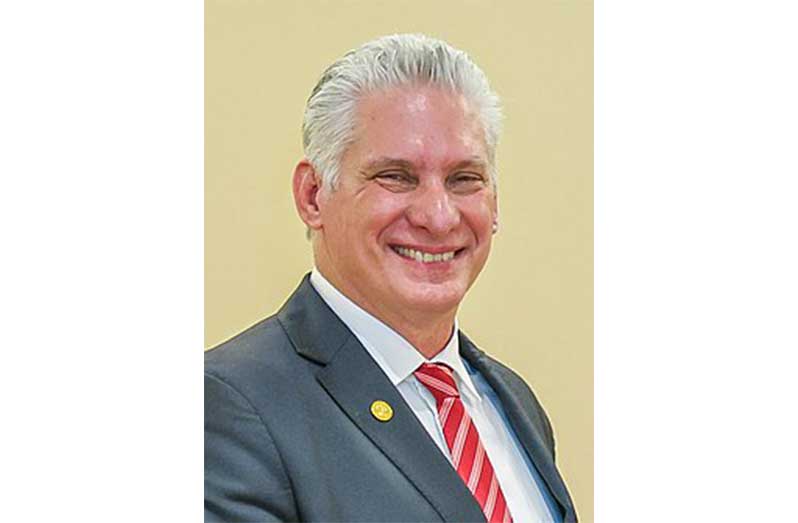 Miguel Diaz-Canel Bermudez, President of the Republic of Cuba