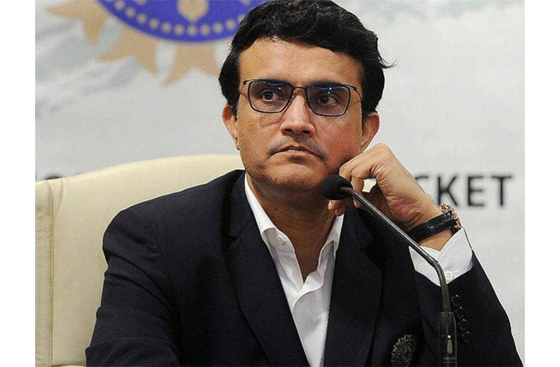 Former India captain and batter Sourav Ganguly