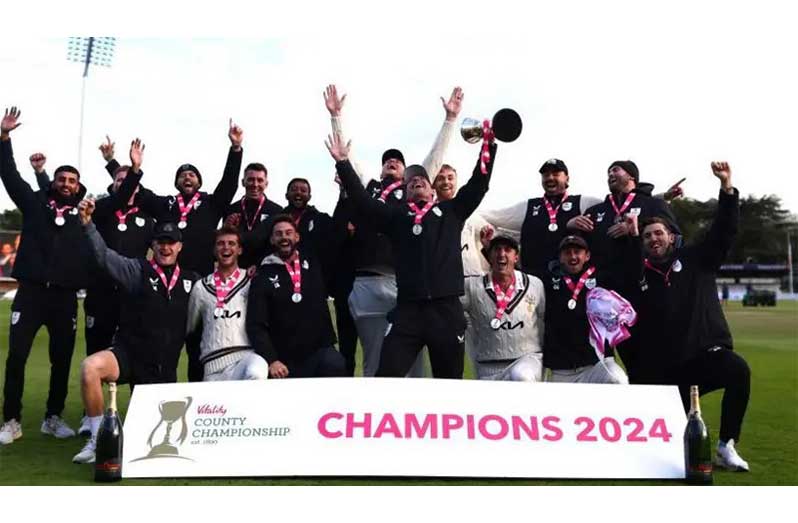 Surrey won their third consecutive County Championship in 2024