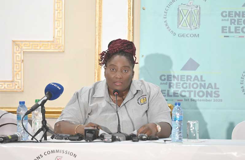 GECOM’s PRO Yolanda Ward