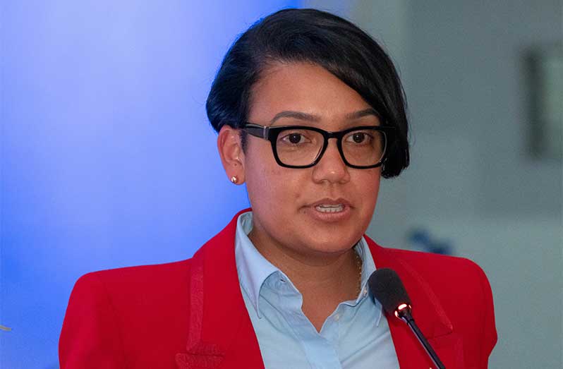 Minister of Tourism, Industry and Commerce Susan Rodrigues (Japheth Savory photo)