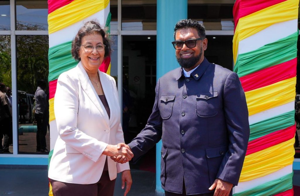 Guyana, Suriname presidents advance discussions on Corentyne Bridge, energy, trade cooperation