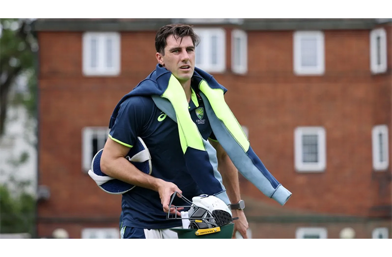 Pat Cummins is still yet to be cleared to bowl • (AFP/Getty Images)