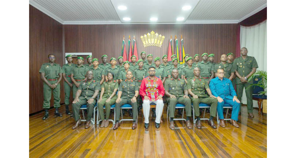 ‘Loyalty to Guyana above all’ — President Ali tells new GDF officers