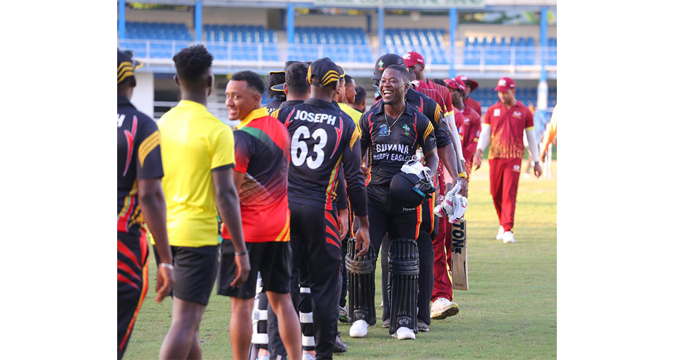 The Guyana Harpy Eagles will open their CG United campaign against the Jamaica Scorpions