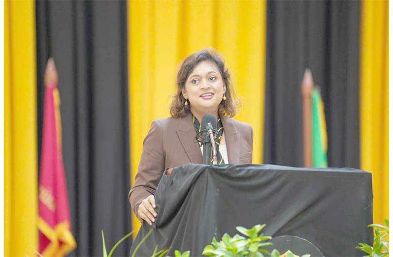 Minister of Local Government and Regional Development, Priya Manickchand (Ministry of Local Government and Regional Development photo)