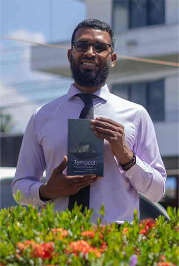 Tempest — A Guyanese Writer Turns His Storms into Strength