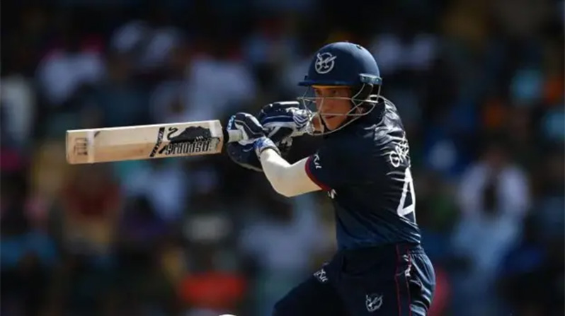 Zane Green shared a match-winning seventh-wicket stand with Ruben Trumpelmann