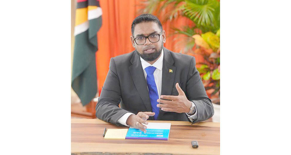 Guyana’s President, Dr. Irfaan Ali