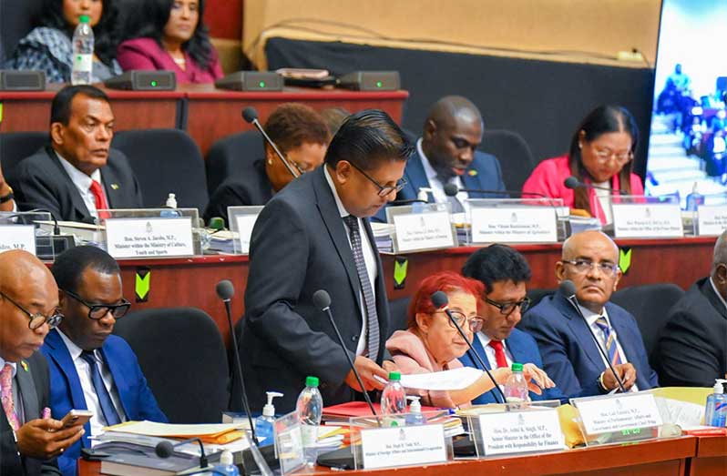 Senior Minister in the Office of the President with Responsibility for Finance, Dr Ashni Singh, on Monday tabled the Financial Intelligence Unit (FIU) 2024 Annual Report in the National Assembly