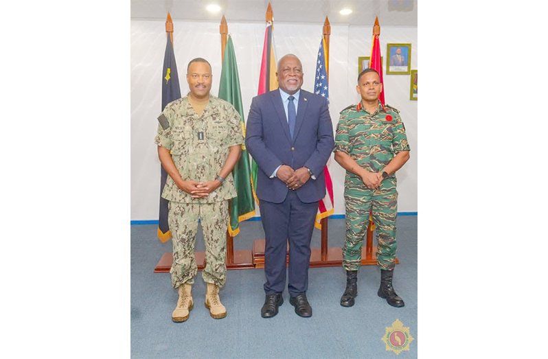 SOUTHCOM commander reaffirms U.S. commitment to Guyana’s security, regional stability