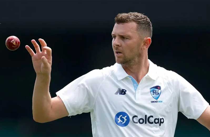 Hazlewood cleared of injury but Abbott out of Test - Guyana Chronicle