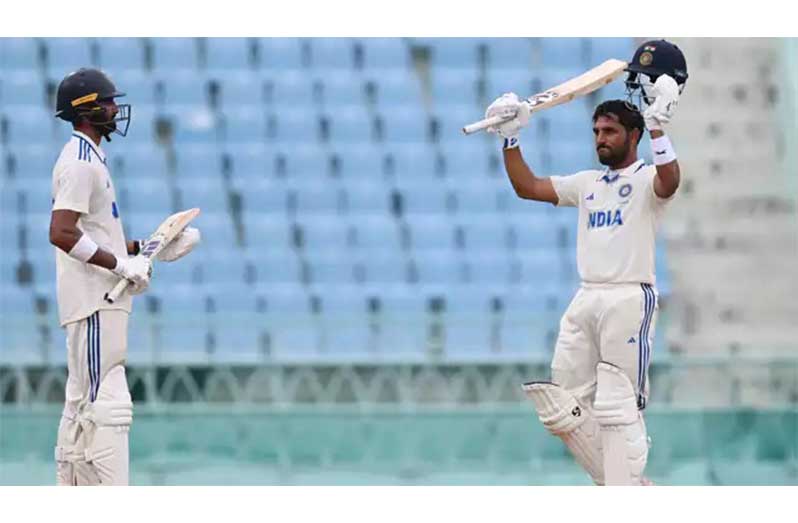 Dhruv Jurel struck an unbeaten 127