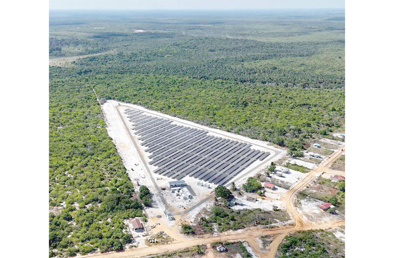 The $2.2 billion 5-MW Onderneeming Solar Farm in Region Two
