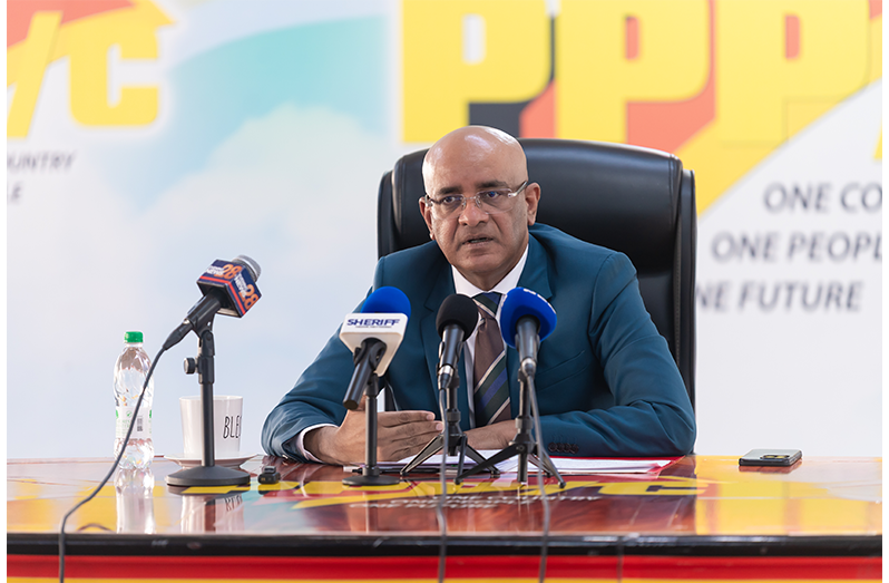 PPP General Secretary and Guyana’s Vice-President Dr. Bharrat Jagdeo