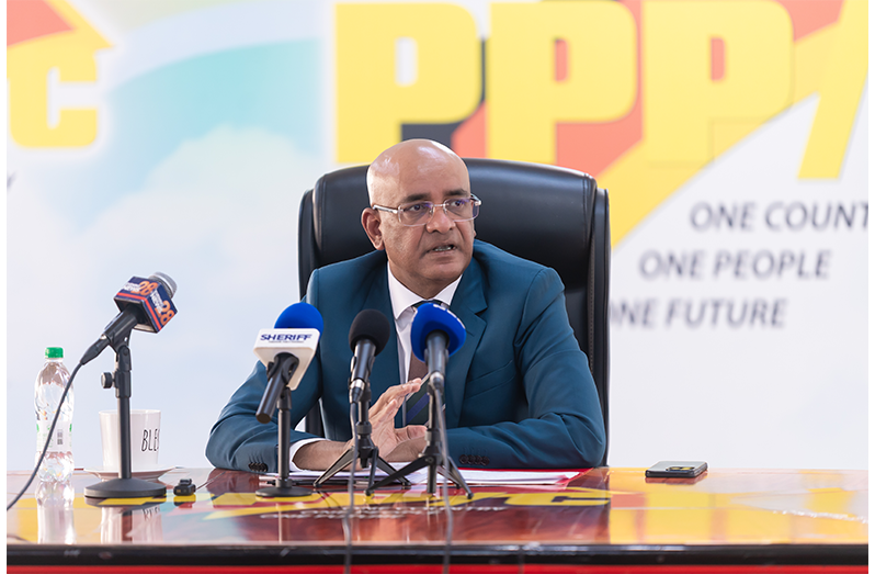 PPP General Secretary and Guyana’s Vice-President Dr. Bharrat Jagdeo