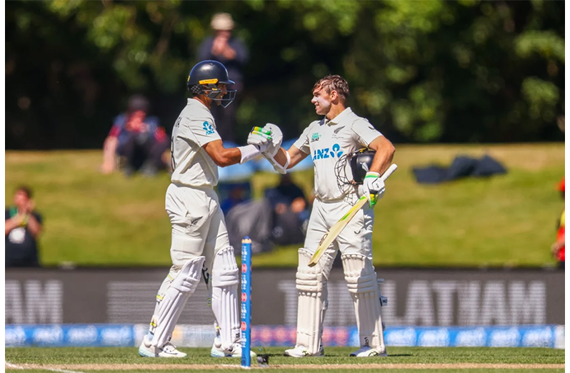 Ravindra, Latham drive New Zealand into complete control