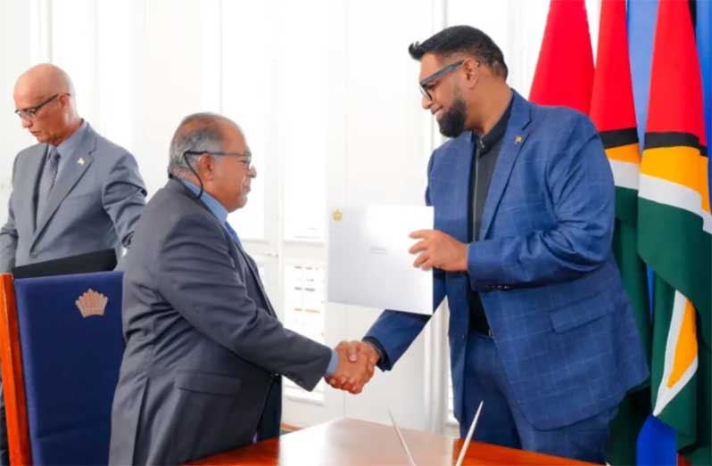 President Ali swears in Justice Rafiq Khan as seventh appellate judge