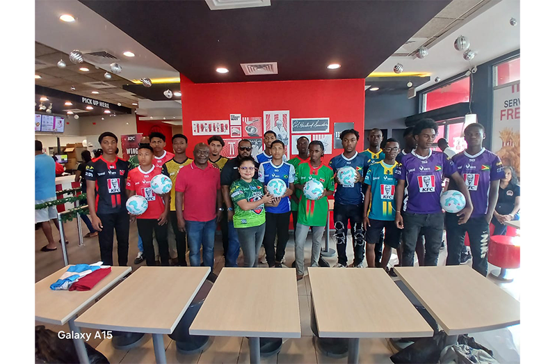 Teams arrive for sixth KFC Goodwill International football competition starting  today