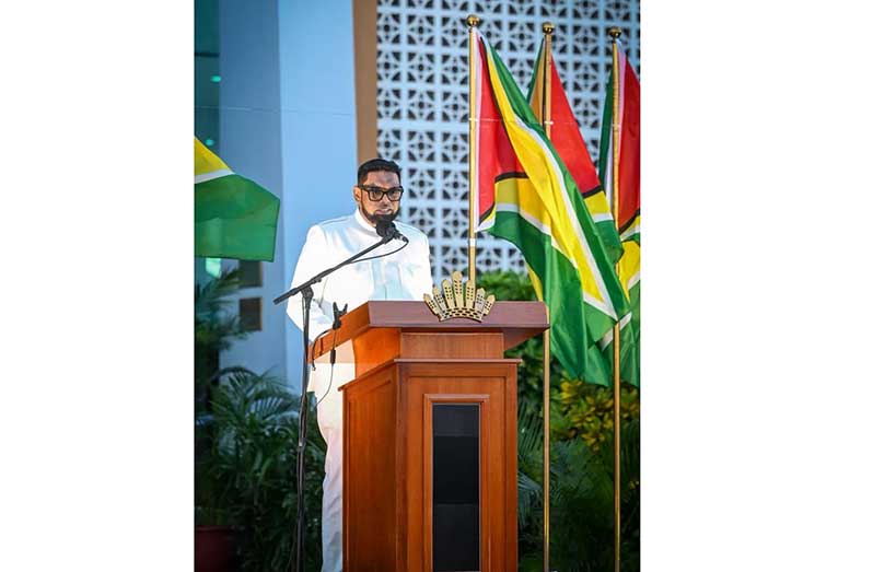 President Dr. Mohamed Irfaan Ali